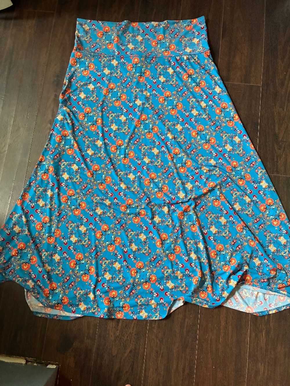 LULAROE Floral Maxi Skirt